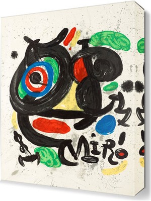 Dekor Sevgisi Joan Miro5 Canvas Tablo  45x30 cm