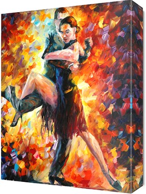 Dekor Sevgisi Muhteşem Dans Canvas Tablo  45x30 cm