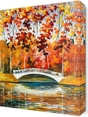 Dekor Sevgisi Köprü2 Canvas Tablo  45x30 cm