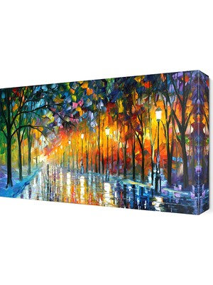 Dekor Sevgisi Akşamüstü Canvas Tablo  45x30 cm