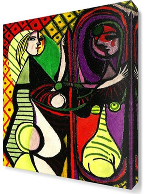 Dekor Sevgisi Mirror Canvas Tablo  45x30 cm