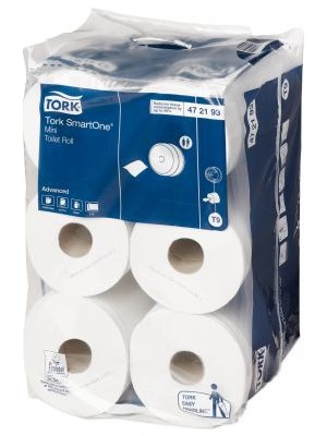 Tork Smartone İçten Çekmeli Mini Tuvalet Kağıdı 112Mx12 Rulo (472193)