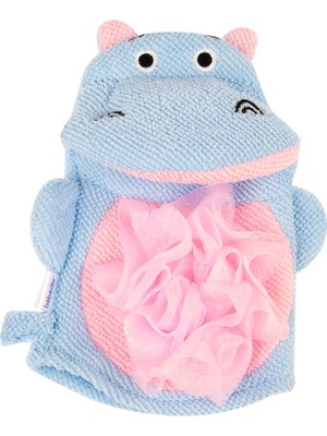 Bebedor Lifli Banyo Kuklası Mavi