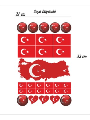 StickerMarket Bayrak Sticker Seti