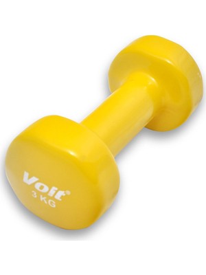 Voit Db107 Dipping Dumbell 3 kg Sarı