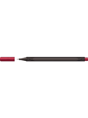 Gıpta Fineliner Kalem 0,4 Mm - Karton Kutu - Üçgen-Bordo