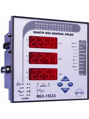 Entes Rg3-15Cls Reaktif Güç Kontrol Rölesi