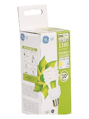 General 23 W Spiral Enerji Tasarruflu Ampul - Beyaz 10 Adet