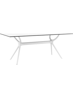 Siesta Contract Air 90 x 180 Cm Dörtgen Masa - Beyaz