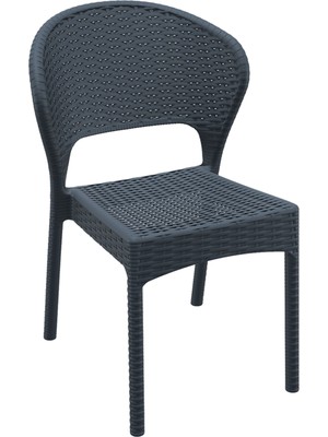 Siesta Rattan Daytona Sandalye - Koyu Gri