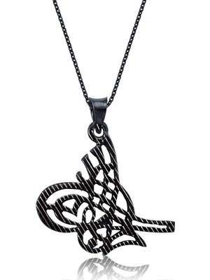 KENPAZAR Bayan Lili Gümüş Tuğra Kolye