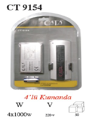 Cata 4X1000 W Aydınlatma Kumandası