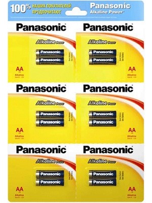 Panasonic Alkaline Power Aa Kalem Pil 12Li Paket