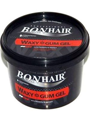 Bonhair Waxy Gum Gel-Waxlı Jöle 700 ml Jel Formunda Dayanıklılık Sağlar