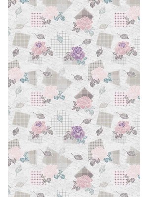 Efsane Halı 125X200 (2,5 M2) Tango Tg001 064 Gül Desen