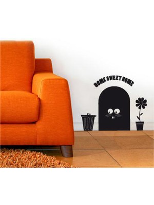 Home Sweet Home MDN-157 Duvar Sticker (Sticker Hediyeli)