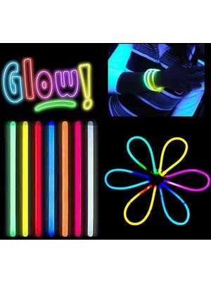 Cix Glow Stick Fosforlu Kırılan Çubuk (100 Adet)