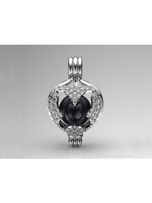 İstiridye İnci Kelebek  Kolye Seti (8-9 Mm Tahiti A Kalite)