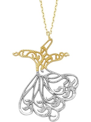 AltınSepeti Altın Taşsız Semazen Kolye AS1039KL