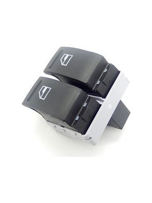 Wolcar Volkswagen Transporter T 5 - T 6 Cam Açma Düğmesi Sol Çiftli