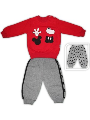 Biricik'S Erkek Bebek 2'li Mickey Eşofman Takım