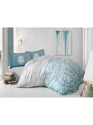 Altınbaşak Nevresim Tk Çift Kişilik Vizyon Turkuaz