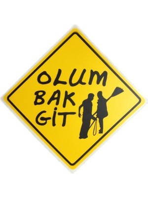 Nettedarikcisi Ozy Oğlum Bak Git Yazı Araba Oto Sticker