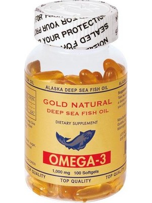 MNK Gold Naturel Omega 3 Balık Yağı 100 Softjel