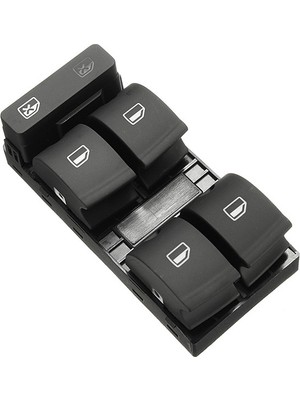 Wolcar Audi A4 Cam Açma Düğmesi Dörtlü