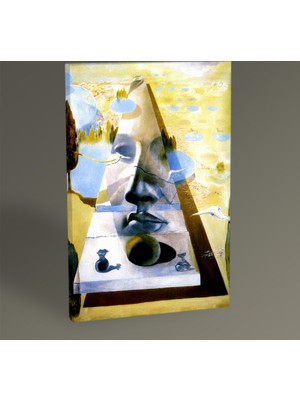 Tablo 360 Salvador Dali Afrodit'in Hayali Çehresi 30 x 20
