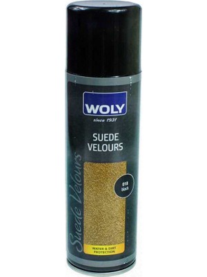 Woly Süet Ve Nubuk 1524 Deri Sprey Siyah
