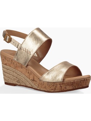 UGG 1017802-Gold Kadın Sandalet