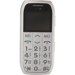 A2 Büyük Tuşlu Cep Telefonu Beyaz