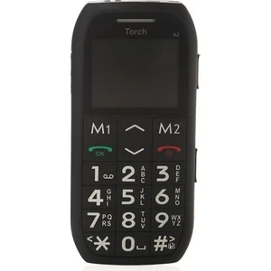 A2 Büyük Tuşlu Cep Telefonu Siyah