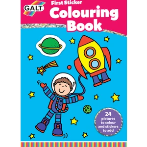 First Sticker Coloring Book +3 Yaş