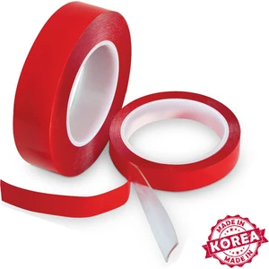Kırmızı Çift Taraflı Bant ( 4cm x 5mt ) Made İn Korea