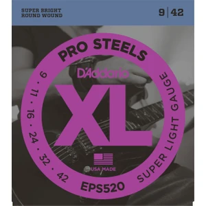 Daddarıo Eps520 Elektro Tel Seti 09 Prosteel Super Light 0.9 Set