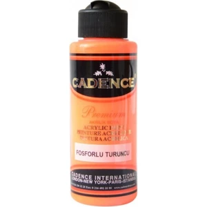 Premium Akrilik Boya 120ml Fosforlu Turuncu