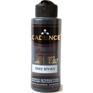 Premium Akrilik Boya 120ml 0002 Siyah