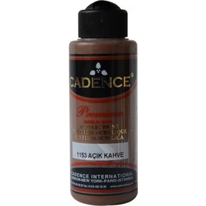Premium Akrilik Boya 120ml 1153 Açık Kahverengi