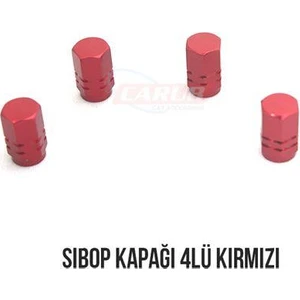 Sibop Kapağı 4Lü Kırmızı