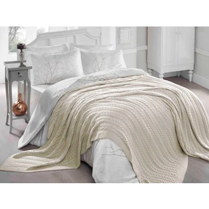 Çift Kişilik Akrilik Örgü Battaniye