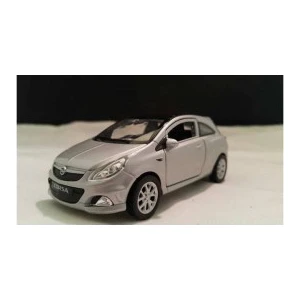 1:36 Opel Corsa Metal Araba Gri