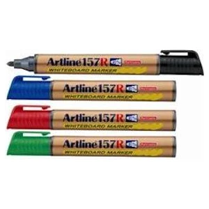 157R Doldurulabilen Yuvarlak Uçlu Beyaz Tahta Kalemi Turuncu