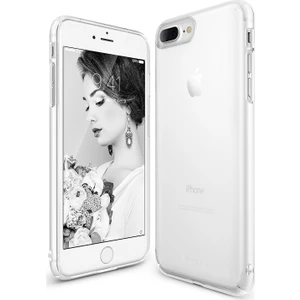 Slim Frost iPhone 7/8 Kılıf White - 4 Tarafı Saran Tam Koruma İnce Buzlu Şeffaf