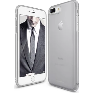 Slim Frost iPhone 7/8 Kılıf Gray - 4 Tarafı Saran Tam Koruma İnce Buzlu Şeffaf