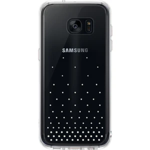 Noble Fusion Galaxy S7 Edge Taşlı Kılıf Extra Darbe Emici - Wedding Clear