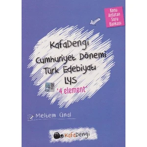 Kafa Dengi Yayınları Cumhuriyet Dönemi Türk Edebiyatı Soru Bankası
