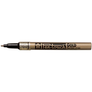 Pen/Touch Paint Marker Fine Yaldızlı Kalem 1.0 Mm Altın
