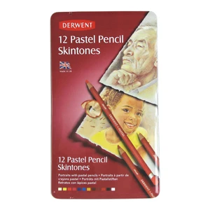 Pastel Pencil Skıntone 12'Li Teneke Kutu (Ten Renkleri İçerir) Dw2300563